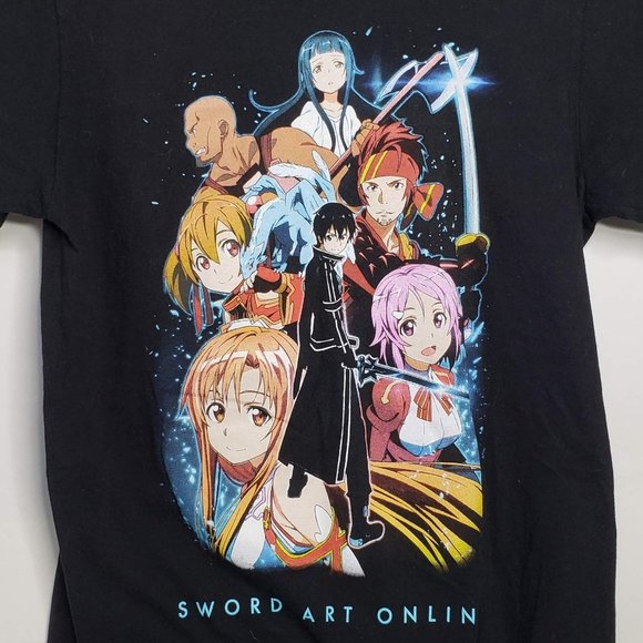 Sword Art Online Poster Graphic Character Shirt S - Picture 2 of 4
